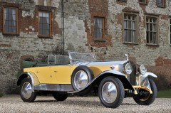 Yellow 1929 Rolls Royce Phantom I
