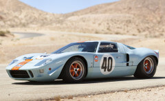 Blue 1968 Ford GT40