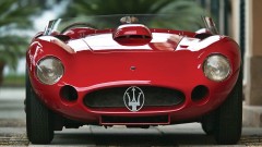 Red 1956 Maserati 450S Prototype by Fantuzzi