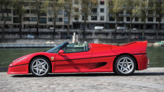 Red 1996 Ferrari F50