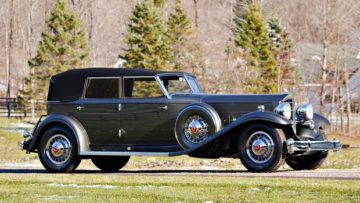 1932 Packard Twin Six 906 Individual Custom Convertible Sedan