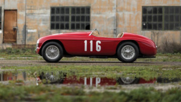 1950 Ferrari 166 MM profile
