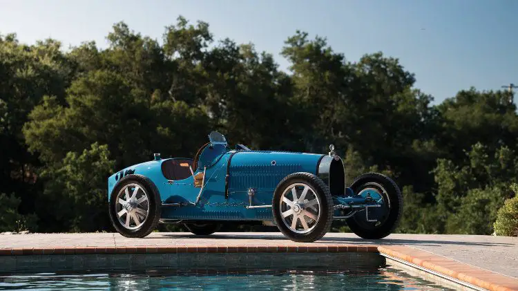 1925 Bugatti Type 35C Grand Prix side front