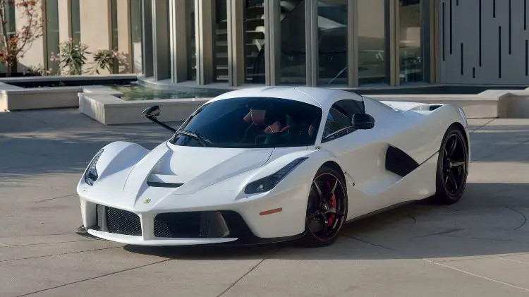 White 2015 Ferrari LaFerrari